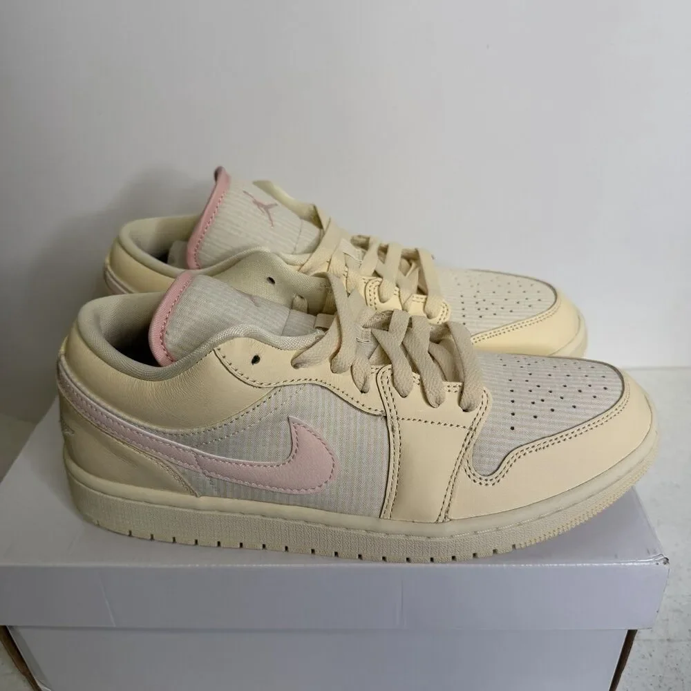 Nike Air Jordan 1 Low SE Seersucker Shoes